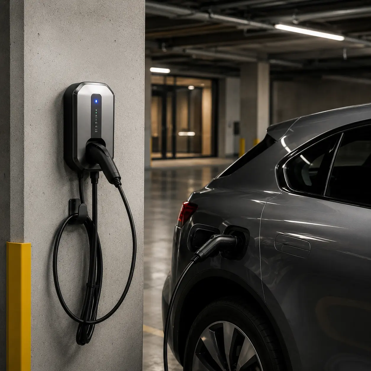 EV charger installation Woodbridge — Level 2 home charger