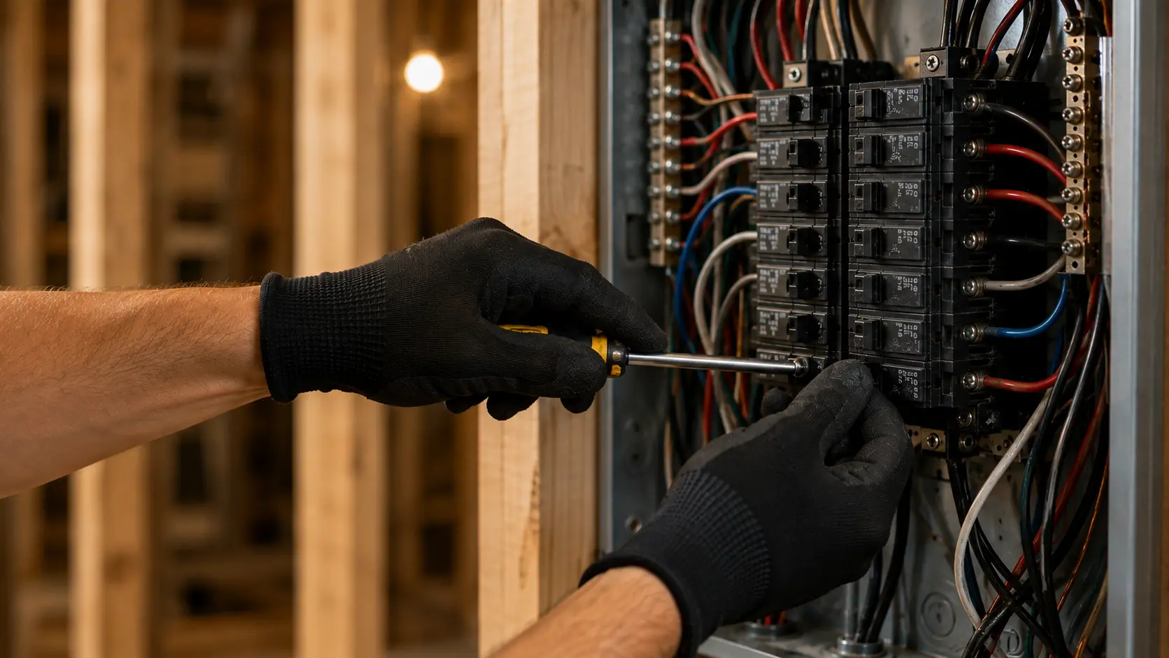 Electrical panel upgrade Woodbridge — 100A to 200A ESA-licensed