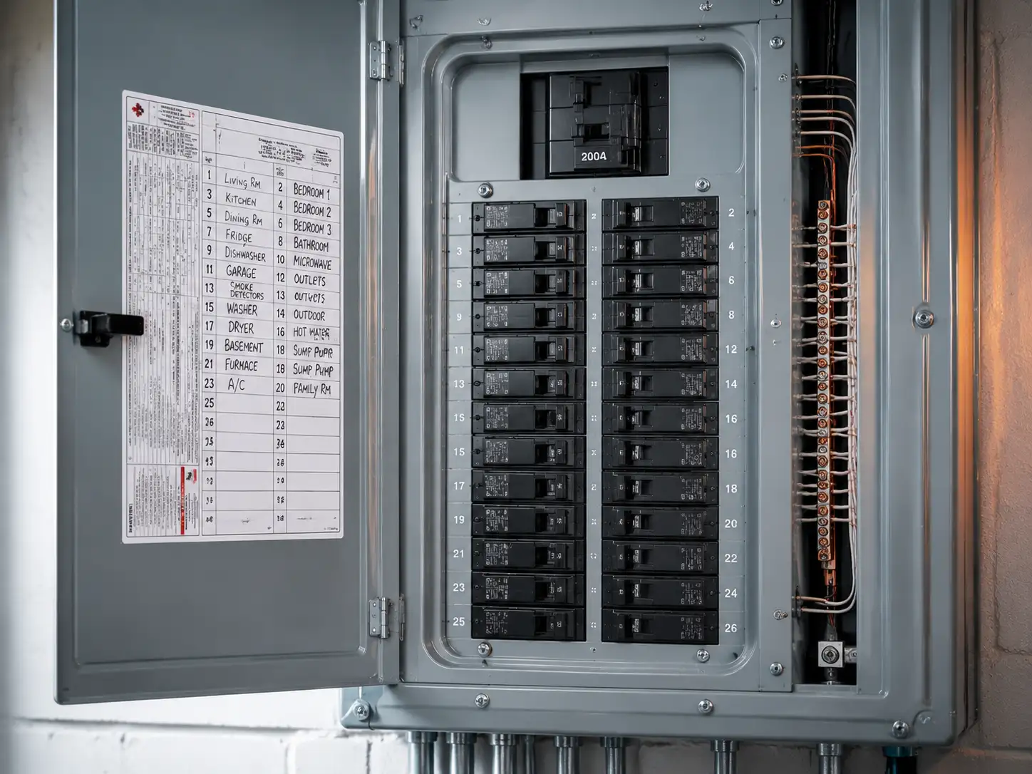 Electrical panel upgrade Woodbridge — breaker tripping 100A panel